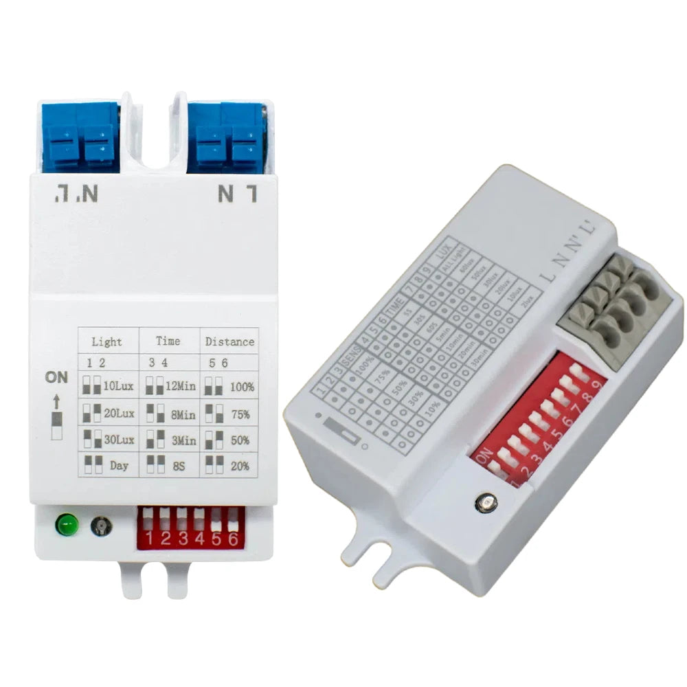 AC 90-265V Human Motion Detector 5.8GHz Microwave Radar Motion Sensor Sensor Switch for Home Automation Sensor Lighting