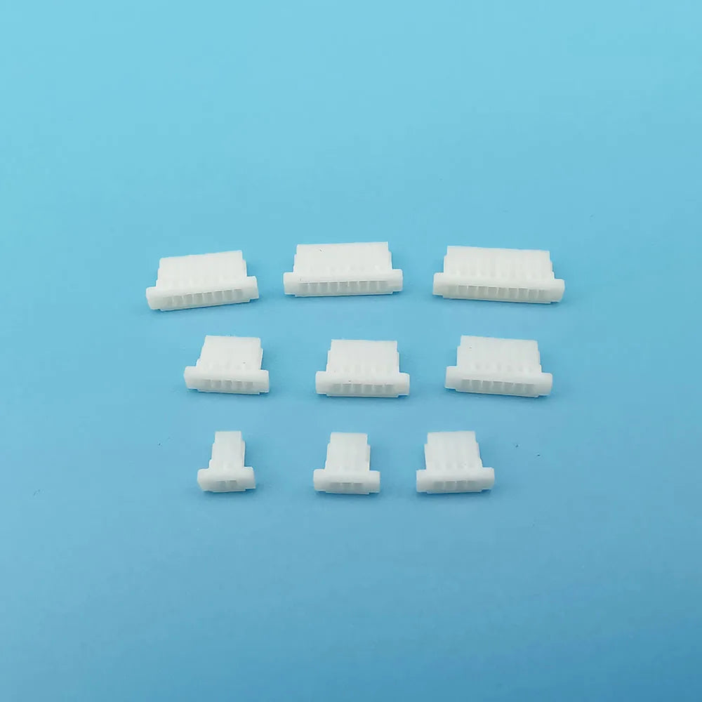 50Pcs JST SH1.0 Connector 2P 3P 4P 5P 6P 7P 8P 9P 10Pin SMT SMD Vertical /Horizontal Type Socket Housing SH 1.0mm