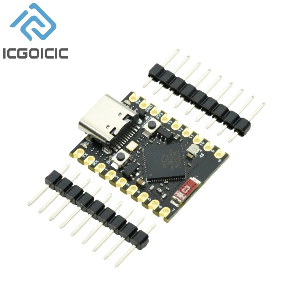 SuperMini Dev Board for ESP32-S3, WiFi BT 5.0 Ultra-Small Size Module, Compatible with ESP32-S3FH4R2 Arduino Micropython