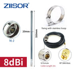 Outdoor LoRa Antenna 868 MHz for Meshtastic Helium Miner 868MHz Hotspot Antennas for Lorawan Long Range RP SMA Male with Cable