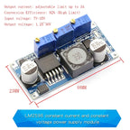 1PCS LM2596S DC-DC Adjustable Step-Down Regulated Power Supply Module DC-DC Power Board LM2596 3A 5A 75W 24V To 12/5V