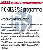 PICKIT3 PIC KIT3 PICKIT 3.5 Programmer Offline Programming PIC Microcontroller Chip +PIC Programmer adapter seat