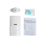 Indoor DC12V-24V Wired PIR Alarm Motion Sensor Detector CE Certified Pet Friendly for Home Alarm System with NO NC Alarm Output