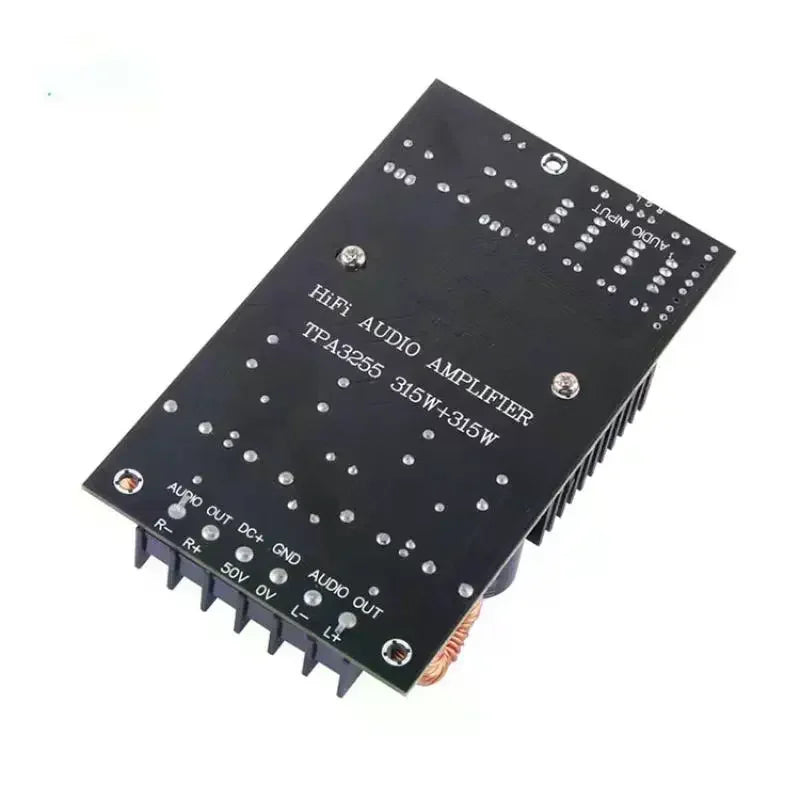 DC19-50V TPA3255 Audiophile-Grade Hi-Fi Digital Amplifier Board 600W High-Power 2.0 Dual-Channel Stereo Module