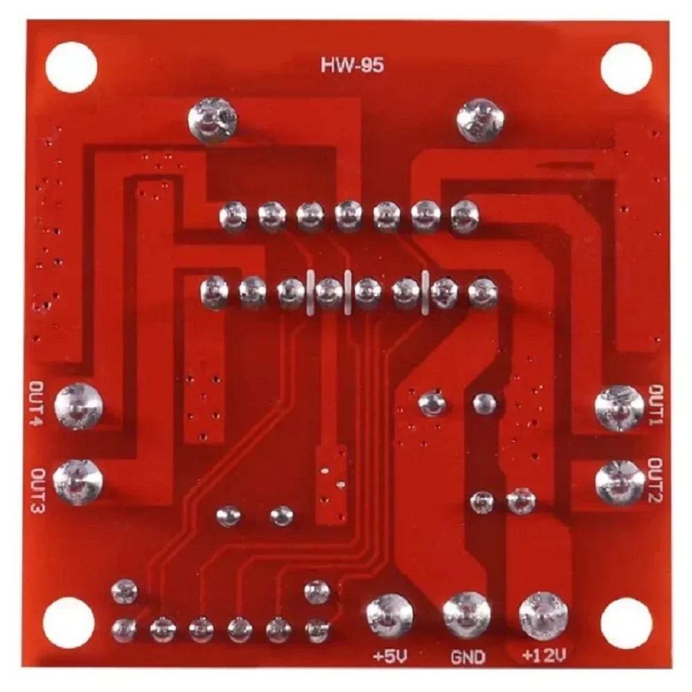 L298N DC Motor Driver Module L298N Stepper Motor Smart Car Robot Breadboard Peltier High Power L298 DC Motor Driver for Arduino