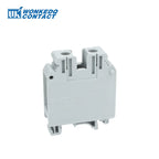 5Pcs UK35 Din Rail Terminal Block Screw 35mm² Wire Electrical Connector, Universal Feed-Through Strip Plug Connection UK 35