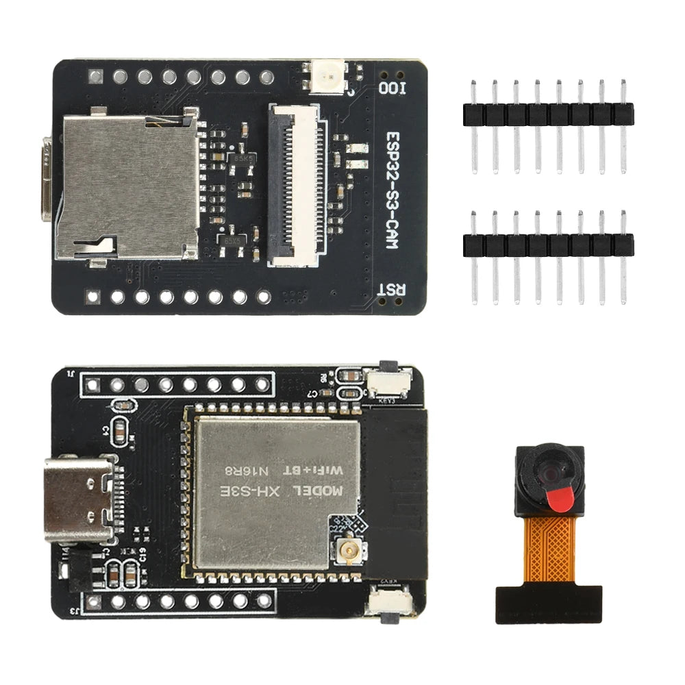 ESP32-S3 Development Board Module with OV2640 Camera N16R8 Version ESP32-S3-CAM WiFi and Bluetooth 5.0 Chip Development Board