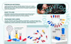 Automotive Insulated Crimp Terminals Kit, Male Female Spade Ring Fork Butt Lugs, Assorted Electrical Wire Connector Set for Car
