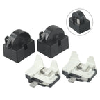 1pc Refrigerator Starter Overload Protector For Refrigerator PTC Start Relay 1/2 Pin 15 Ohm + 1/6H Compressor Overload Protector