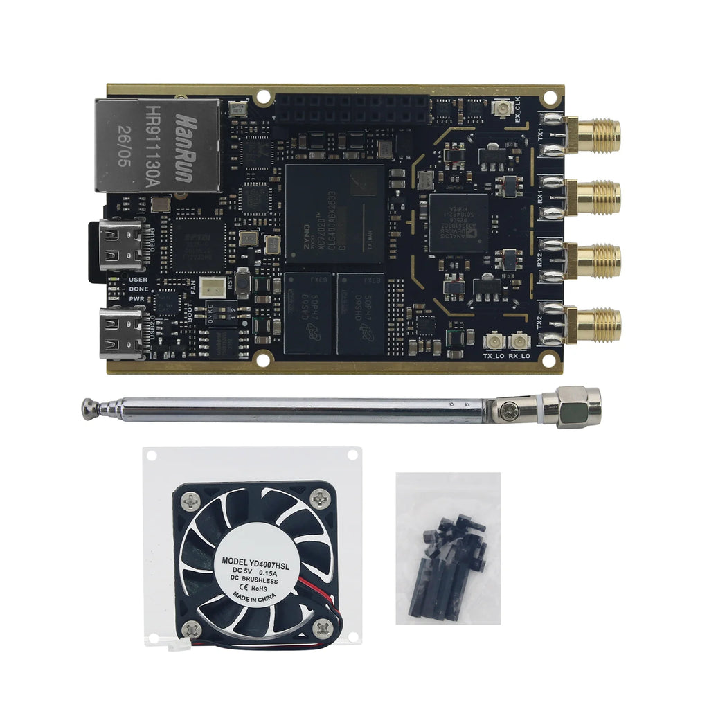 Professional Version 70MHz-6GHz 7020+AD9361 SDR Development Board with Power Amplifier for Pluto SDR
