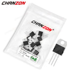 10pcs TIP122 TO-220 NPN Darlington Power Transistor Bipolar Junction BJT Powerful Triode Tube Fets 5A 100V Integrated Circuits