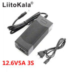 LiitoKala 12V 24V 36V 48V 2A/5A 3S 6S 7S 10S 13S 18650 Lithium Battery Charger 12.6V 29.4V 42V 54.6V DC 5.5*2.1mm