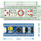 STM32F103C6T6 STM32F103C8T6 ARM STM32 Minimum System Development Board Module For Arduino
