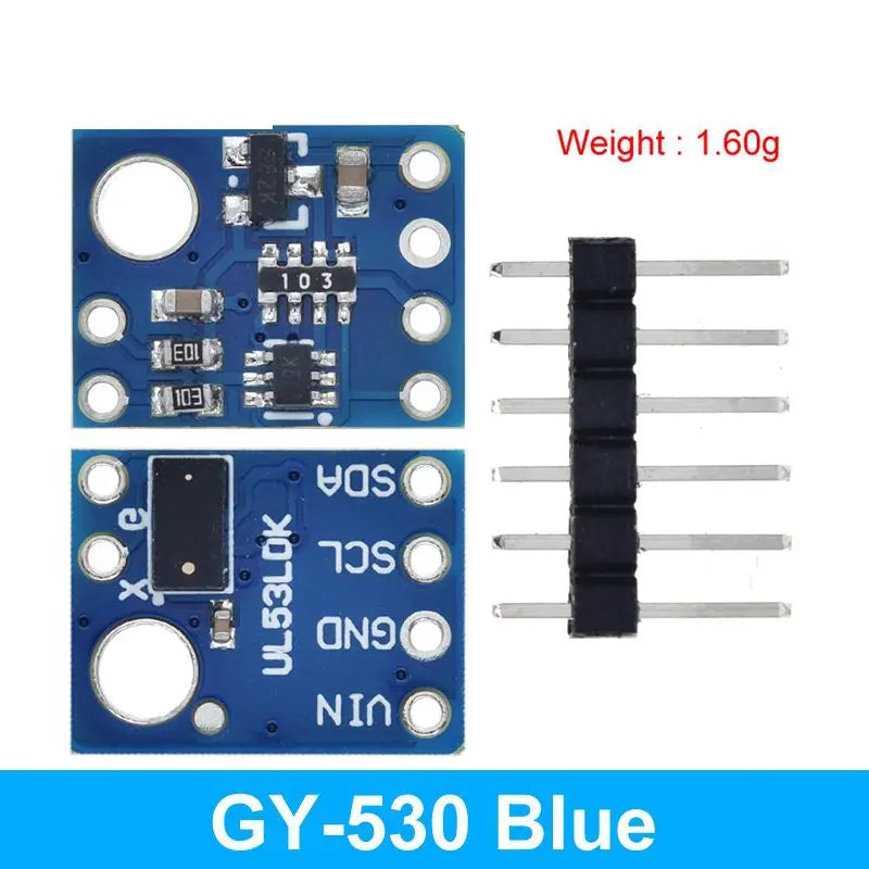 VL53L0X Time-of-Flight (ToF) Laser Ranging Sensor Breakout 940nm GY-VL53L0XV2 Laser Distance Module I2C IIC 3.3V/5V For Arduino