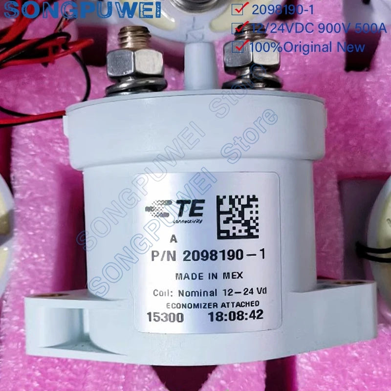 EV200AAANA EV200HAANA LEV100A4ANG Automotive Relays TE 12V-24VDC 500A 900V High Power High Voltage Contactor 100% Original New