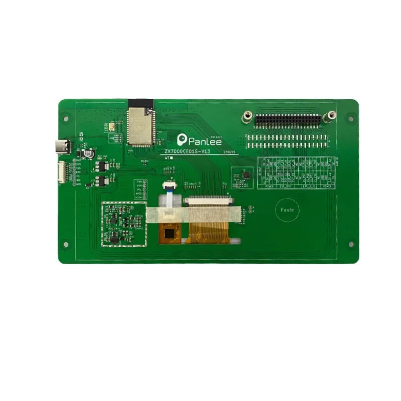 1PCS 7 inch serial screen ESP32-S3 solution supports WiFi/Bluetooth 800*480 resolution capacitive touch screen