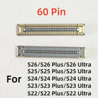 10pcs LCD Display Screen Flex FPC Connector For Samsung S22 S24 S25 S26 Plus S23 Ultra S21 S20 FE S10 Lite On Board Motherboard