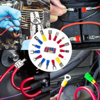 280PCS Wire Connectors, with/without SN-02C Plier (optional), Insulated Butt, Wire Terminal Butt Crimp AWG 23-13