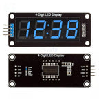 1PCS TM1637 0.56 inch 5V 4 Bit LED Digital Tube Display 7 Segments Red Green Blue Yellow White LED Module Board for Arduino