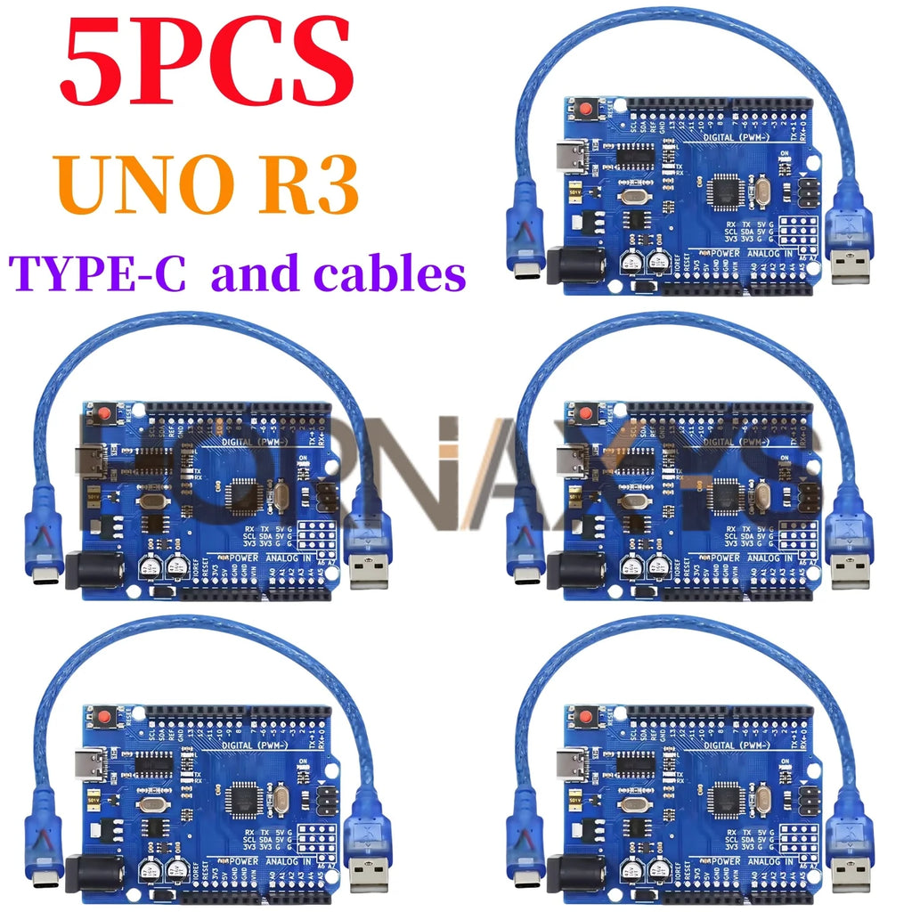 1-5Set/ UNO R3 Official Box ATMEGA16U2 / UNO+WiFi R3 MEGA328P Chip CH340G For Arduino UNO R3 Development Board WeMos ESP8266