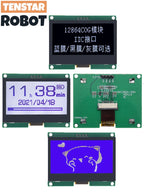TENSTAR 12864-59N IIC 4P LCD Module  I2C ST7567S COG Graphic Display Screen Board LCM Panel 128x64 Dot Matrix Screen