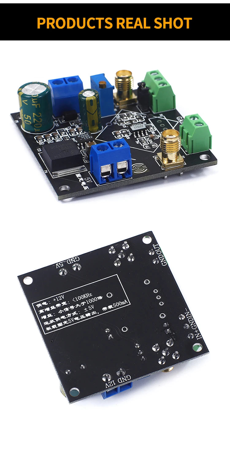 AD623 Instrument Amplifier Module Voltage Instrumentatio AMP Adjustable Single Supply Single-Ended/Differential Signal module