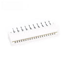 10PCS 1.25mm FPC/FFC Flat Cable Connector Socket Double Row DIP Type 4/5/6/7/8/10/12/14/15/16/18/20/21/22/24/26/28/30/32P