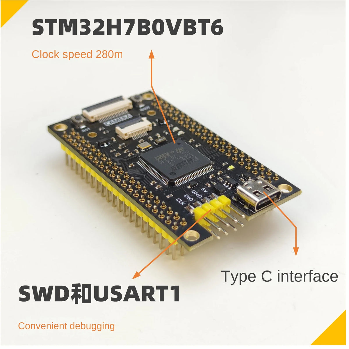 STM32H7B0 development board core  replaces STM32H750/743