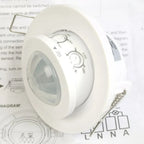 110V-220V Embedded Infrared Human Body Sensor Switch Angle-Adjustable Delay Ceiling Light Motion Sensor