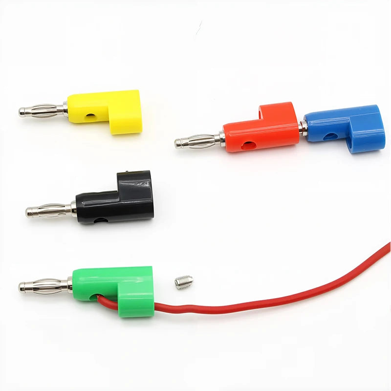 5pcs 4mm Banana Plug Stackable Terminal Binding Post Jack Plug Socket