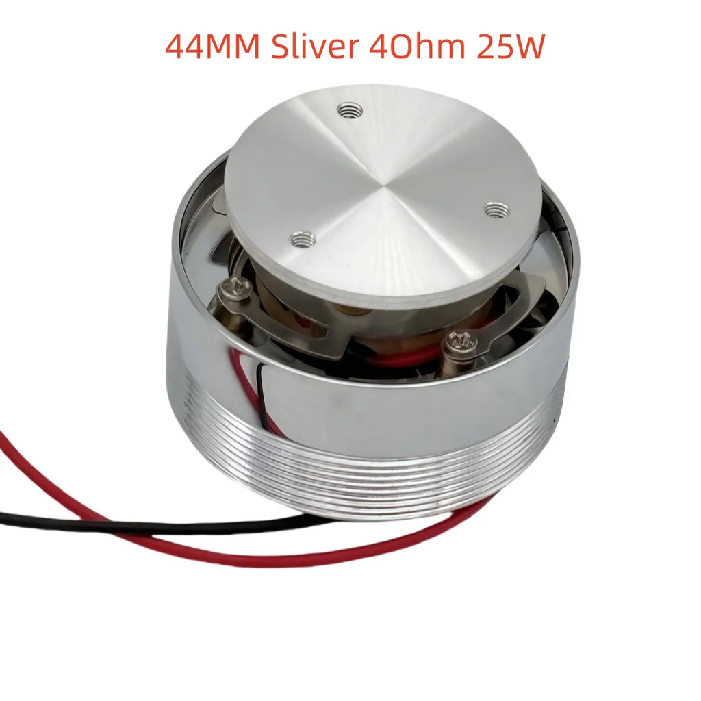 50MM 25W Vibration Speaker 4/8 Ohm  DIY Bass Resonance Aluminum Speaker System for Tabletop Audio High Power Sound Transducer