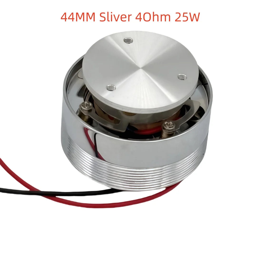 50MM 25W Vibration Speaker 4/8 Ohm  DIY Bass Resonance Aluminum Speaker System for Tabletop Audio High Power Sound Transducer