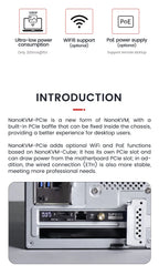 NanoKVM Series Sipeed Options Nano KVM-Lite/FULL/USB PCIe Nano RISC-V Mini Remote Power/OS Control For Raspberry Pi