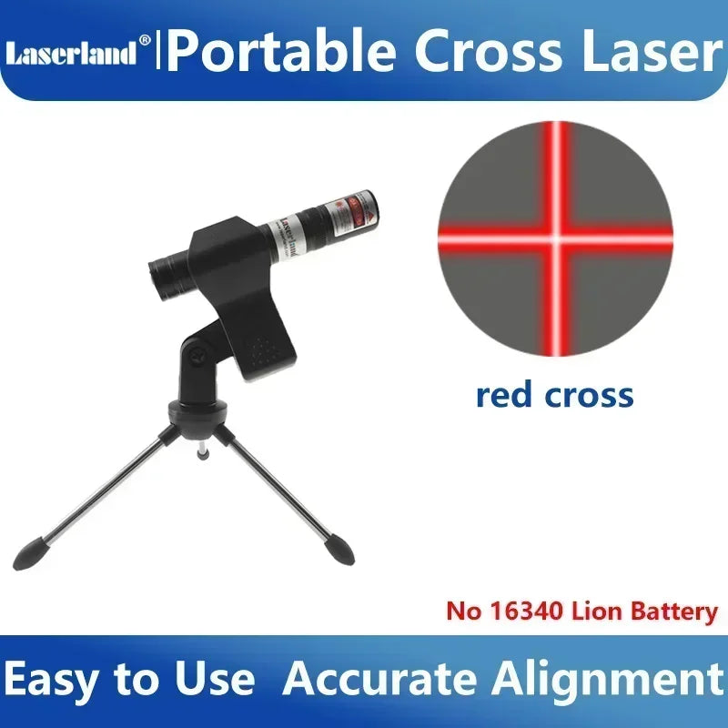New Portable Red Green Cross Line Laser Diode Module Generator for Alignment Woodworks Sawmill Tiles
