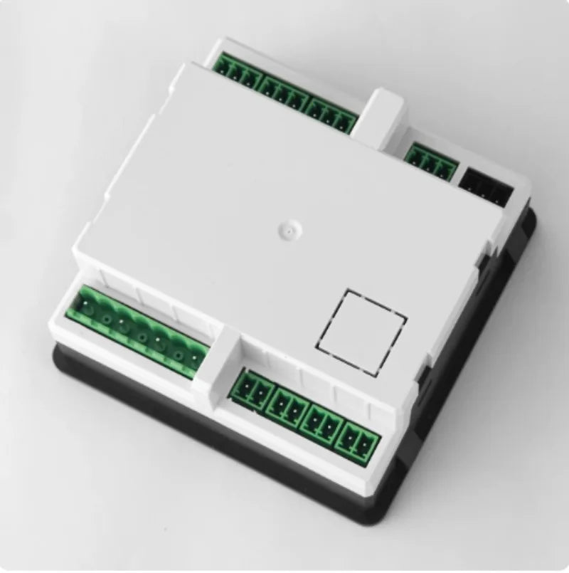 Panel Mount Three Phase Power Meter LCD Display RS485 Modbus Multi Function Without Rogowski Coil