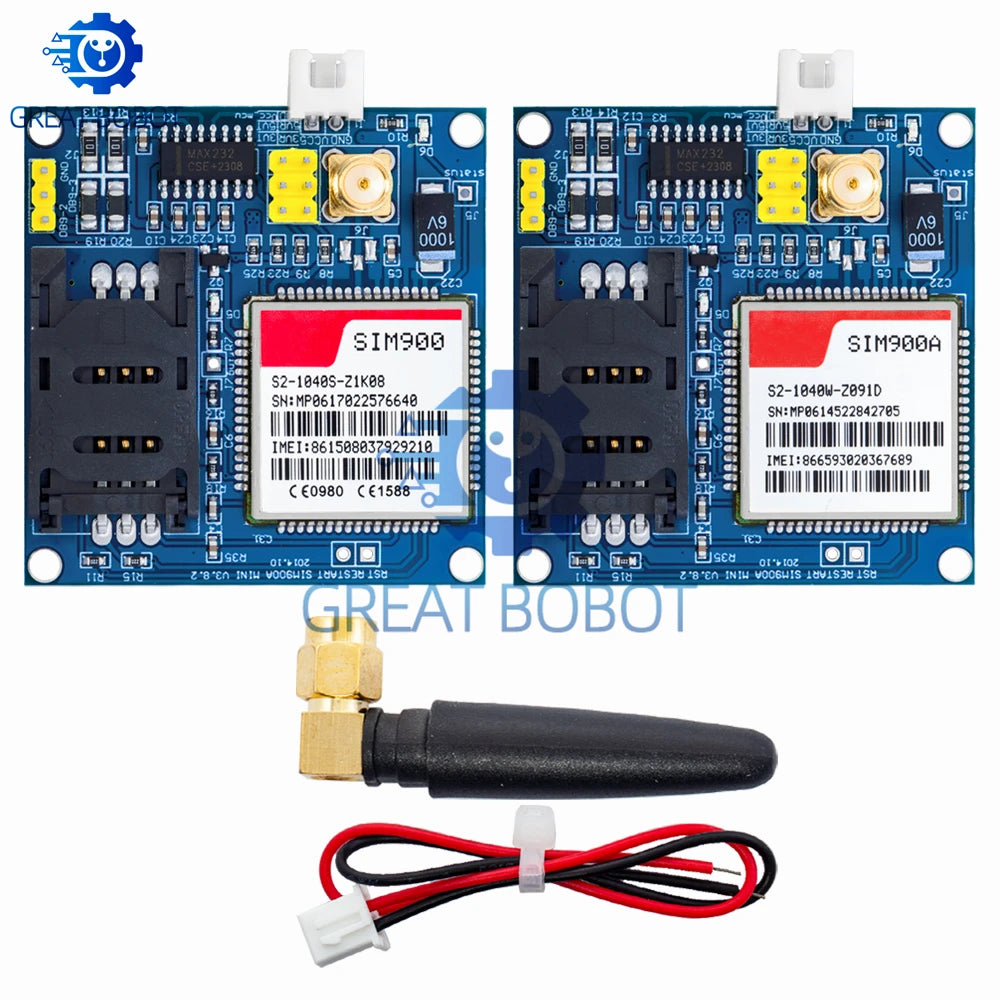 BS SIM900A SIM900 MINI V4.0 Wireless Data Transmission Module GSM GPRS Board Kit w/Antenna C83