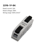 10PCS Quick Electrical Wire Connectors Universal Compact Splicing Terminal Blocks Push-in Home Cable Connectors