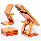 3 in 1 Qi2.2 25W Folding Wireless Charger For iPhone HUAWEI Samsung Portable Magnetic Wireless Phone Charging Station