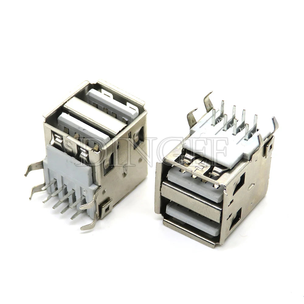 5Pcs USB Type A Standard Port Female Solder Jacks Connector PCB Socket USB-A USB-B type