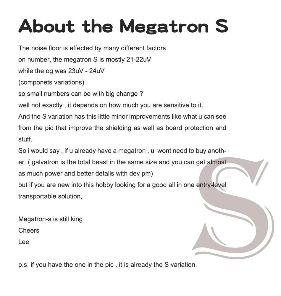 Venture Electronics VE Megatron S DAC Dongle