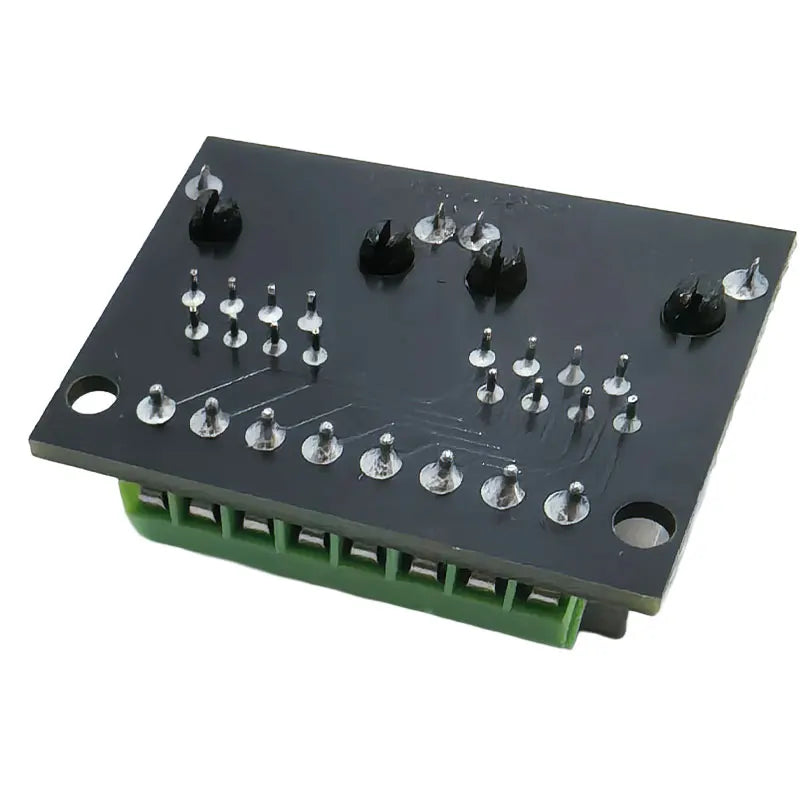 2 Ports RJ45 Female to 3.5mm 8P Screw Terminal Ethernet Adapter Board LAN Port Wiring Terminal Breakout Module