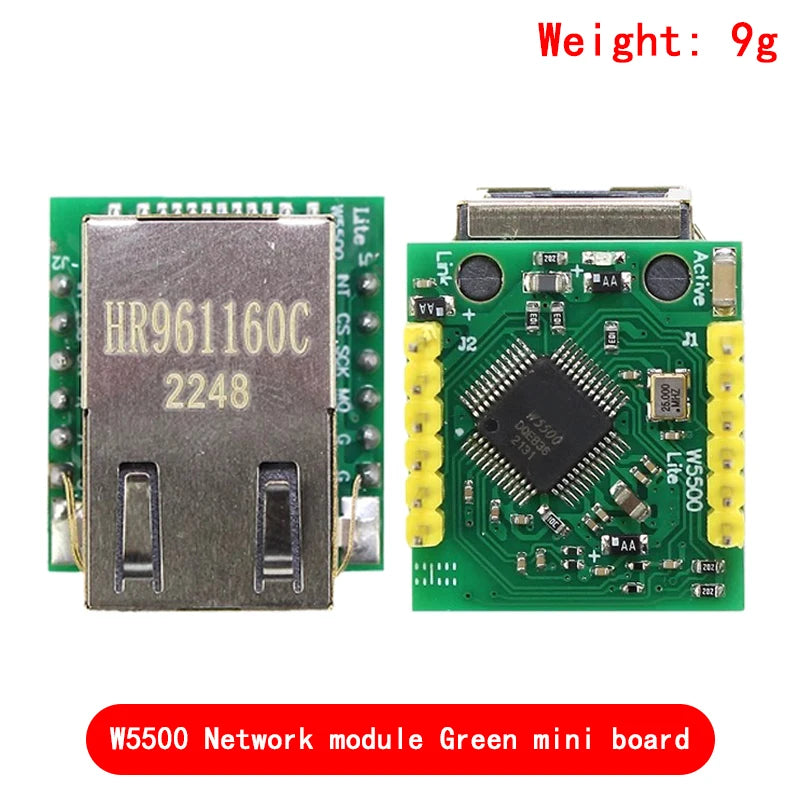New W5500 Ethernet network module hardware TCP / IP 51 / STM32 microcontroller program over W5100