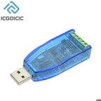 Industrial USB To RS485 Communication Module Bidirectional Half Duplex Serial Line Converter TVS Protection U485CH340G Converter