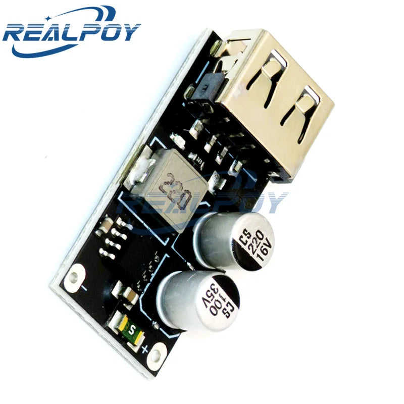 QC3.0 QC2.0 USB DC-DC Buck Converter Charging Step Down Module 6-32V 9V 12V 24V to Fast Quick Charger Circuit Board 3V 5V 12V