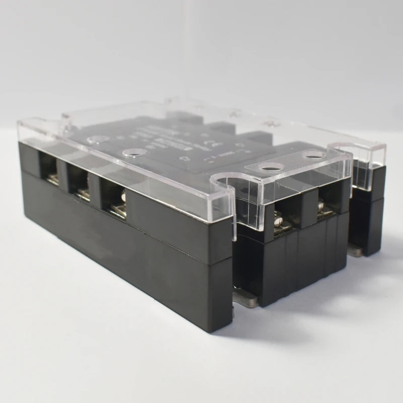 Three Phase Solid State Relay  DC Control AC 380V 3f SSR 40DA 10DA 25DA 80DA 100DA Module 3-32VDC Input 24-480VAC Load