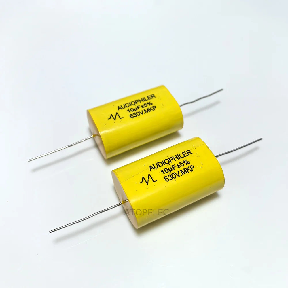 4pcs 630V 5% MKP Film Capacitor Audio Grade For Speaker Crossover 1/1.5/2.2/3.3/4.7/5.6/6.8/8.2/10/15 uF