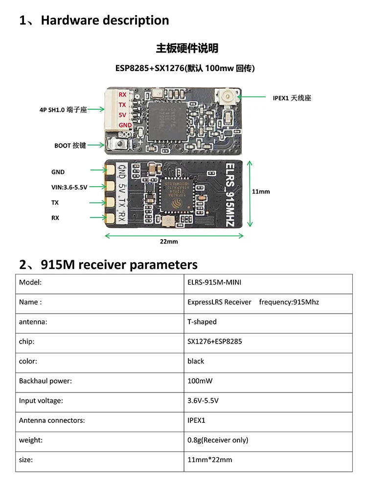 10PCS 915MHz ELRS SMA Male Antenna Long Range 2.4G/868M FPV Drone for Radiomaster BetaFPV TBS Crossfire Receiver RC Accessories