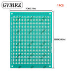 Single Sided Green PCB Prototype Board Universal Through Hole Perfboard for DIY Electronic Projects