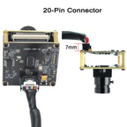 ELP 1200P 2.3MP Global Shutter USB 3.0 Camera Module High Speed 120fps 200fps Color Webcam UVC Plug and Play Industrial Camera