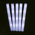 30Pcs RGB LED Glow Foam Stick Bulk Colorful LED Glow Sticks Cheer Tube Dark   Light Birthday Wedding Party Supplies
